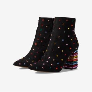 Betsey Johnson Brand new Kaydence Block Heel Ankle Boots